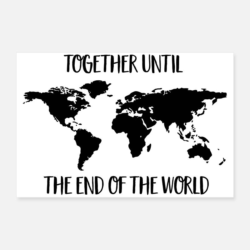 World tour Poster 24" x 16" (60x40 cm)