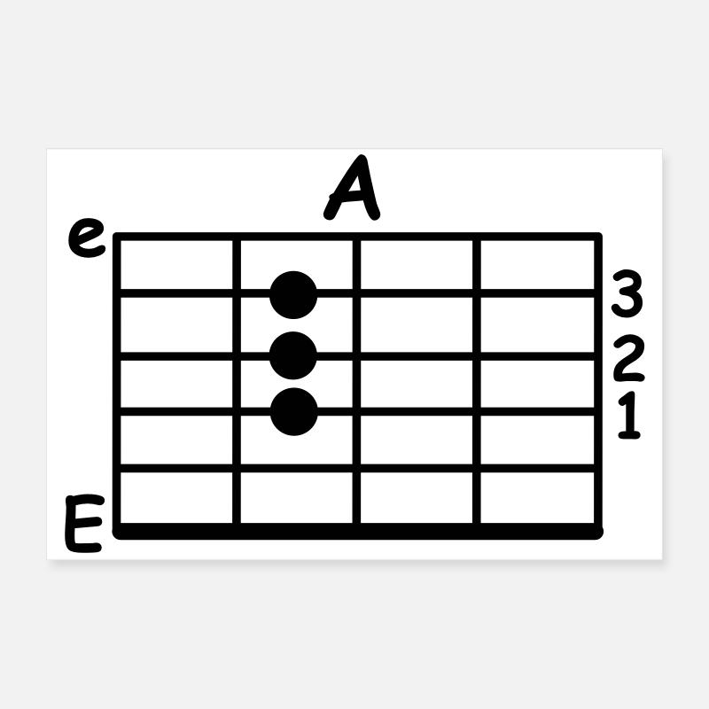 chord Poster 24" x 16" (60x40 cm)