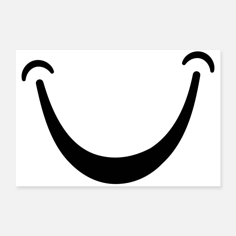 Sourire Poster 60 x 40 cm