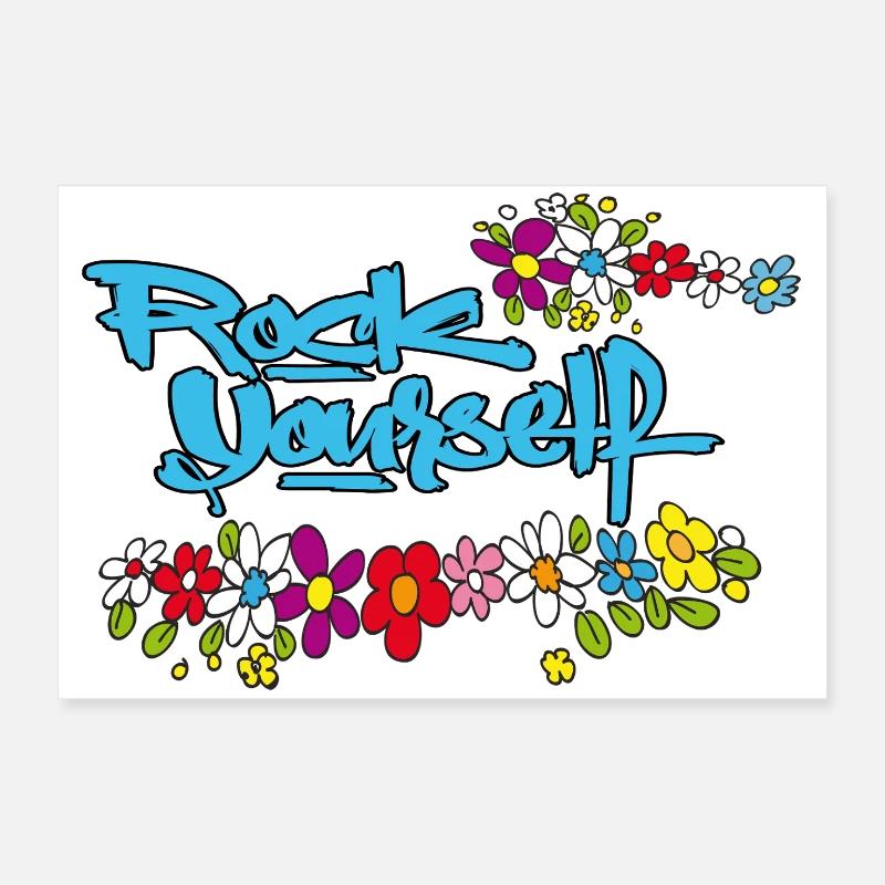 Rock Yourself Poster 24" x 16" (60x40 cm)