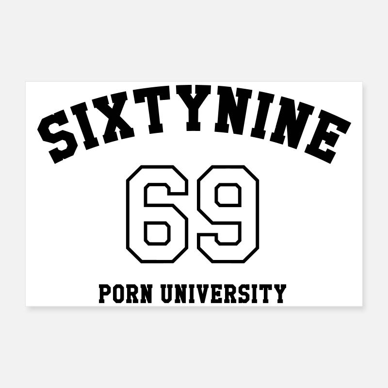 69 Porn University Poster 24" x 16" (60x40 cm)