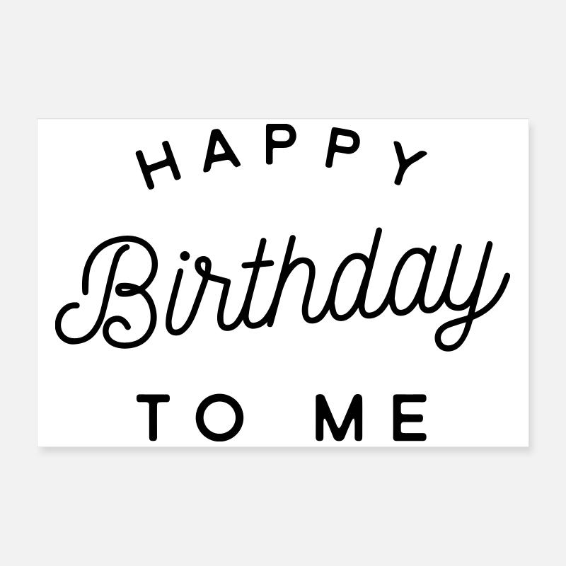 Anniversaire Poster 60 x 40 cm