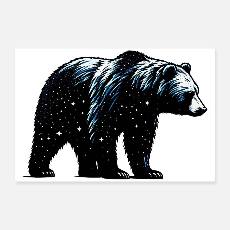 Bär Poster 60x40 cm