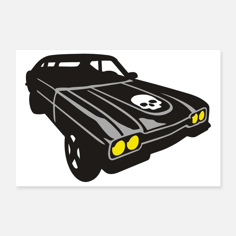 devils ride Poster 60x40 cm