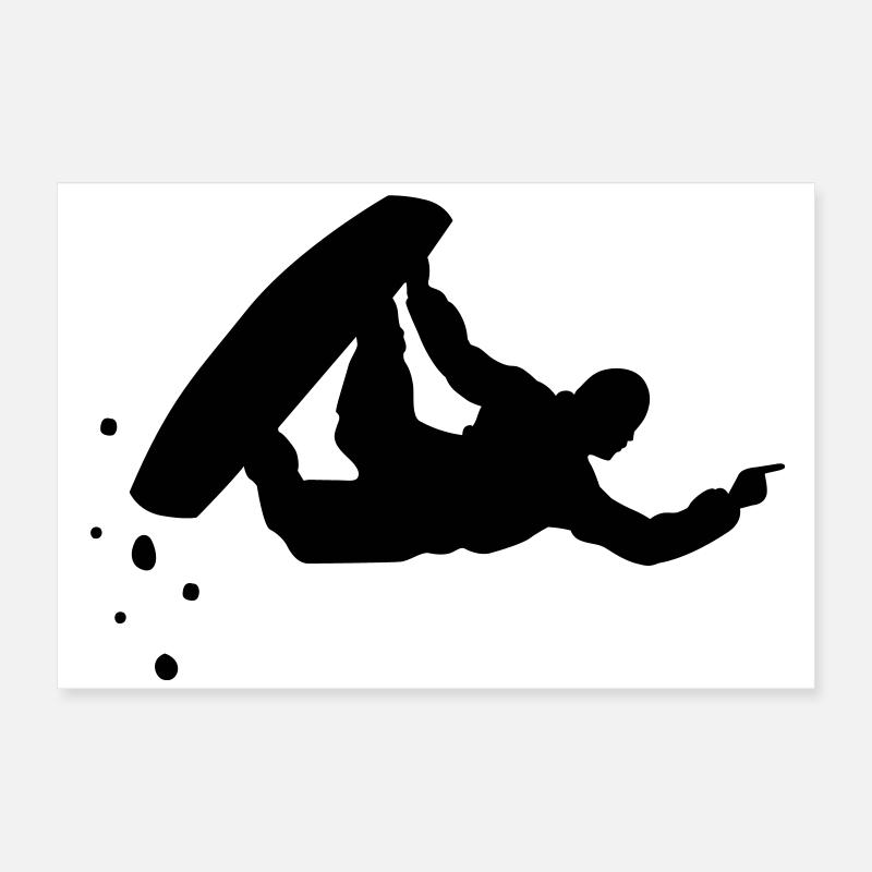 snowboard Poster 60x40 cm