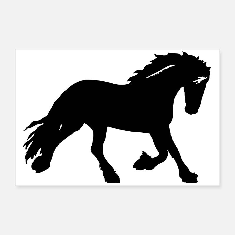 Pferd Poster 60x40 cm