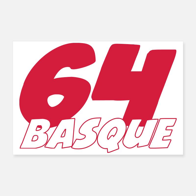 64 Basque Poster 60 x 40 cm