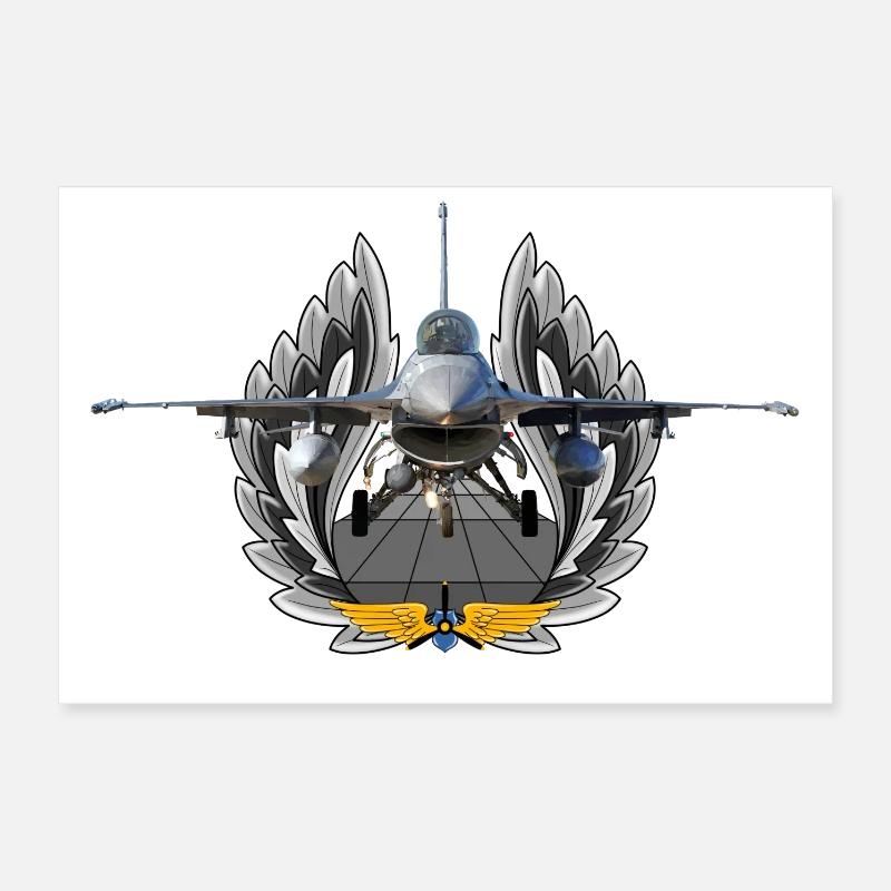 F-16 Fighting Falcon Poster 60 x 40 cm