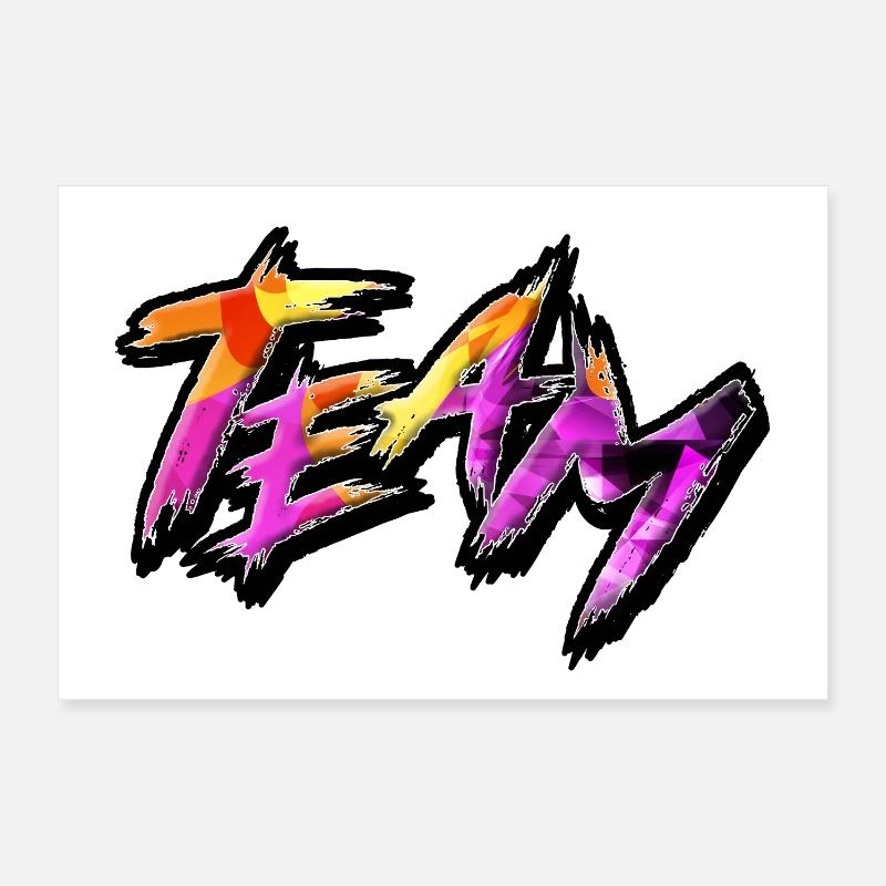 Team Poster 60x40 cm