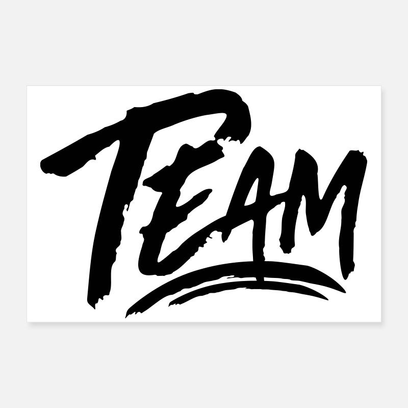 Team Poster 60x40 cm