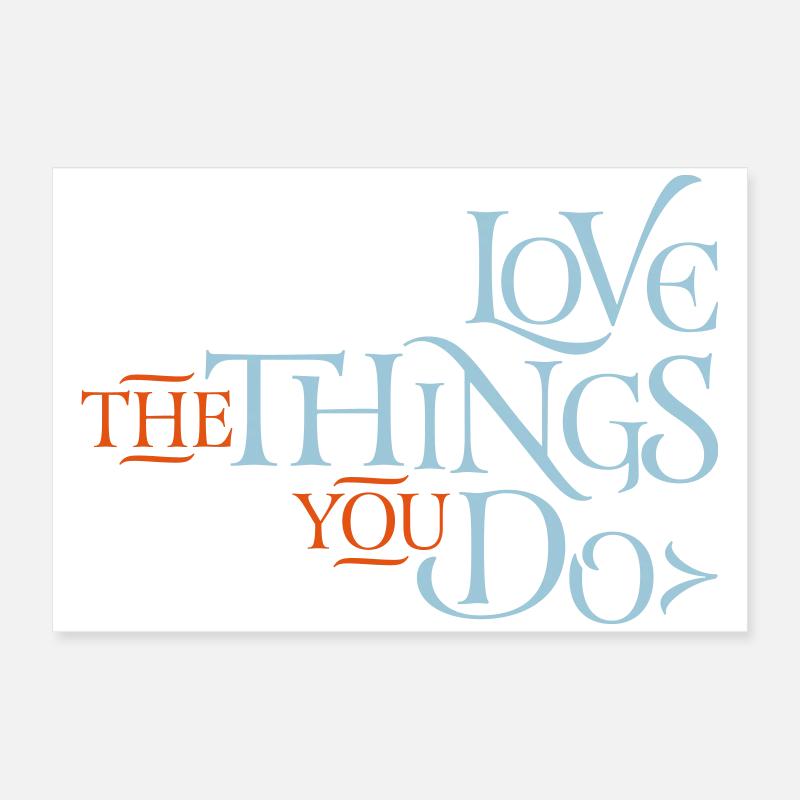 La motivation Poster 60 x 40 cm
