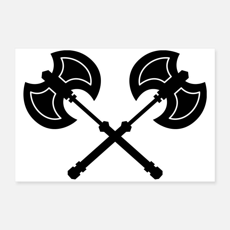 axe Poster 24" x 16" (60x40 cm)