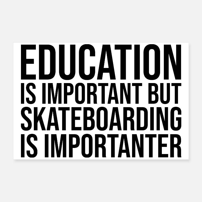 Skateboard Poster 24" x 16" (60x40 cm)