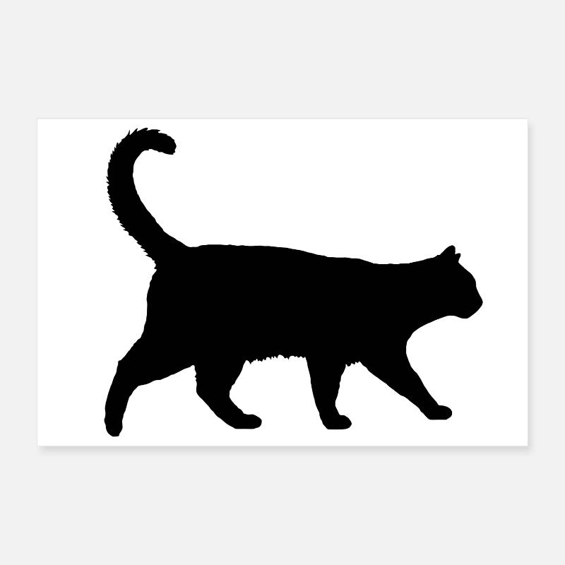 Chat Poster 60 x 40 cm