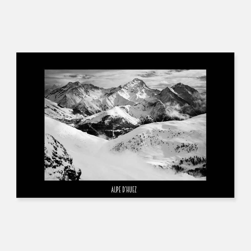 Die alpen Poster 60x40 cm
