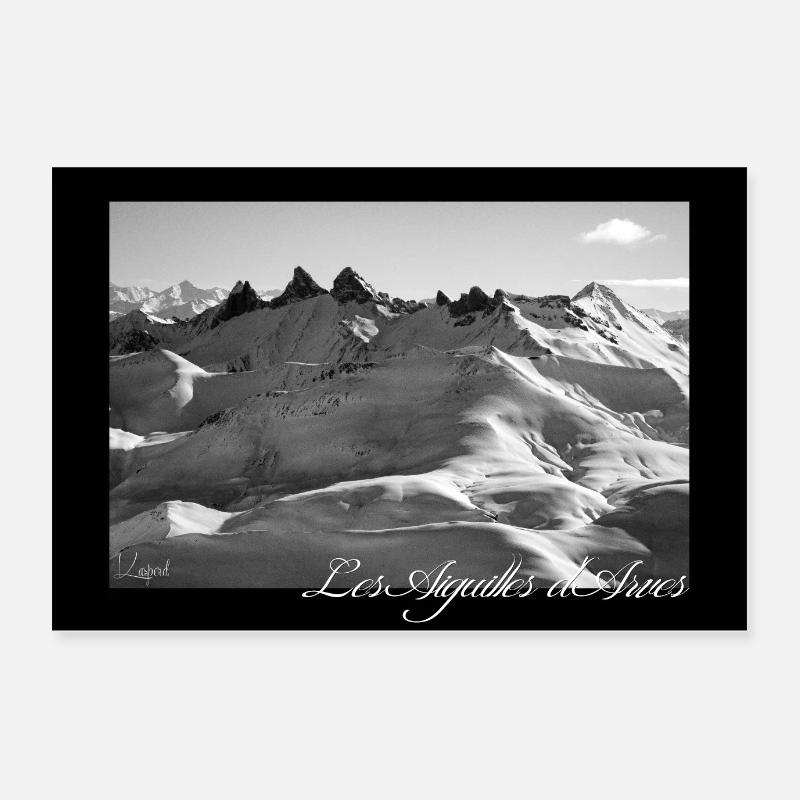 Die alpen Poster 60x40 cm