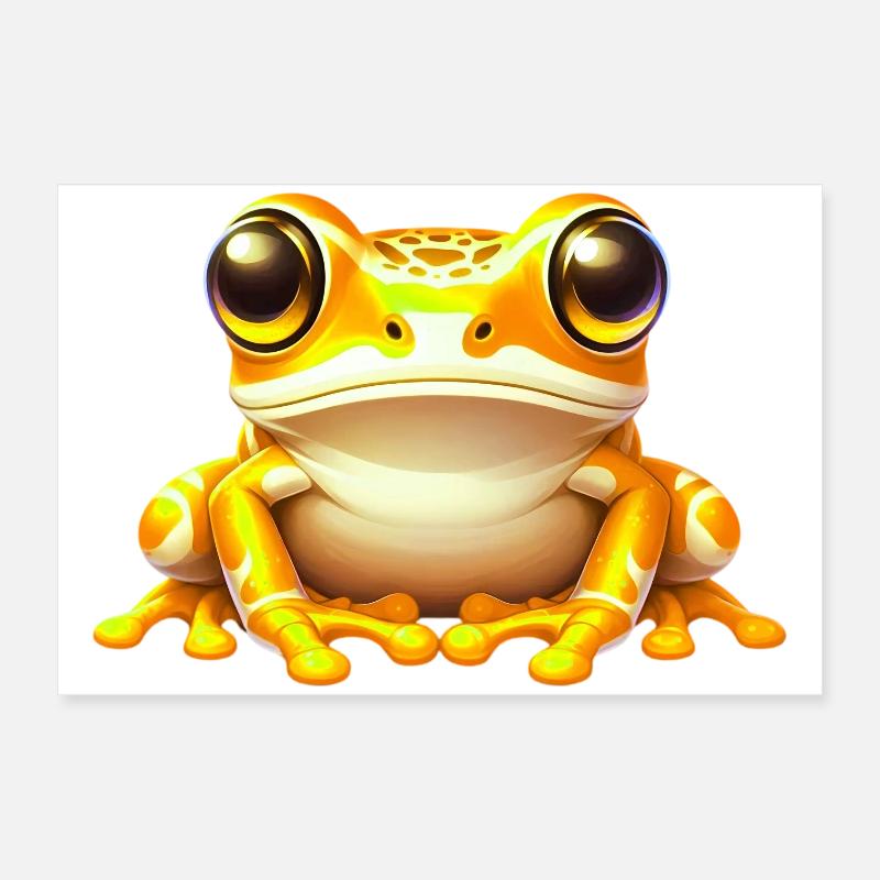 Frosch Poster 60x40 cm
