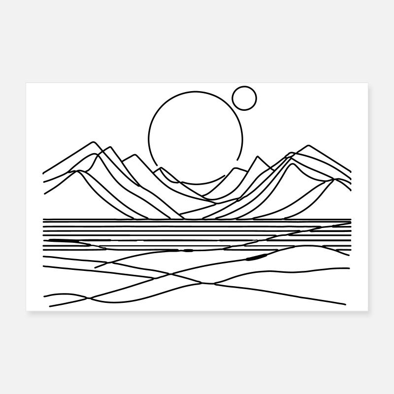 Sunrise Poster 24" x 16" (60x40 cm)