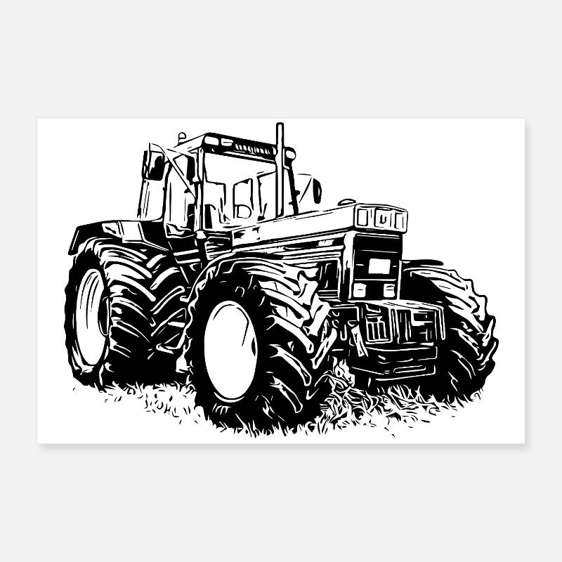 Âme de la ferme d’acier Poster 60 x 40 cm