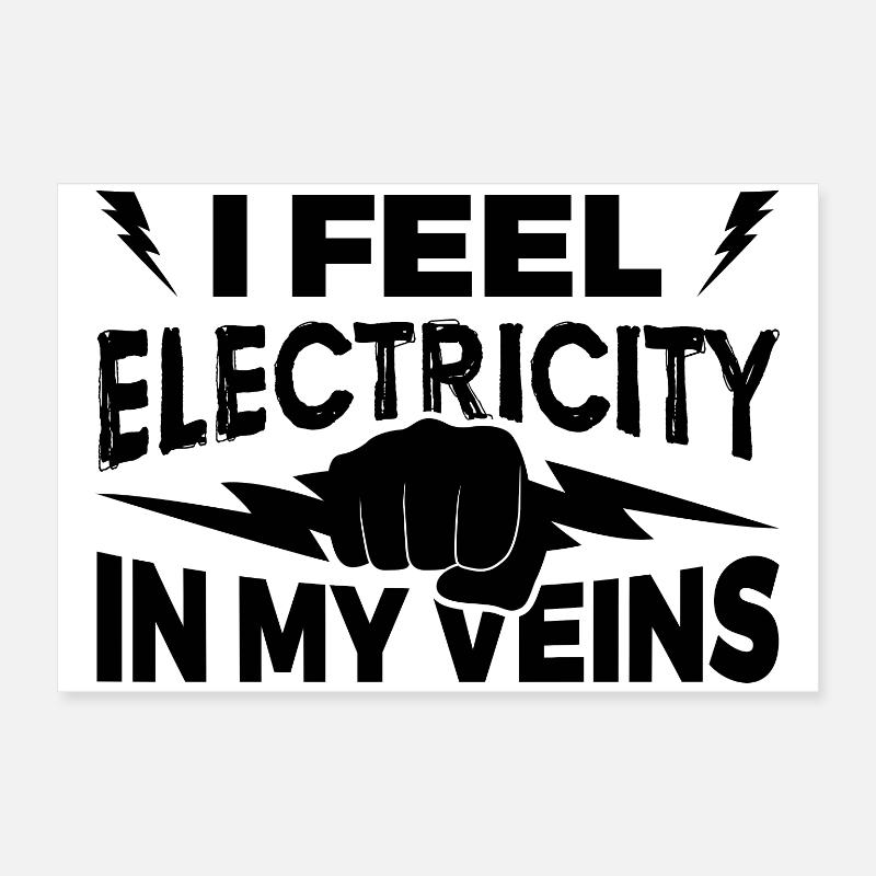 Electrical engineer Poster 24" x 16" (60x40 cm)