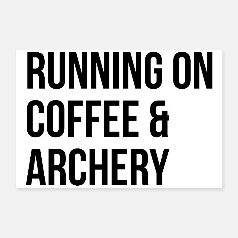 Bogenschießen Poster 60x40 cm