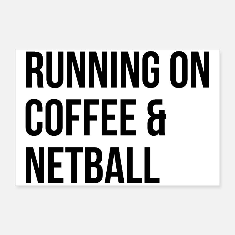 Netzball Poster 60x40 cm