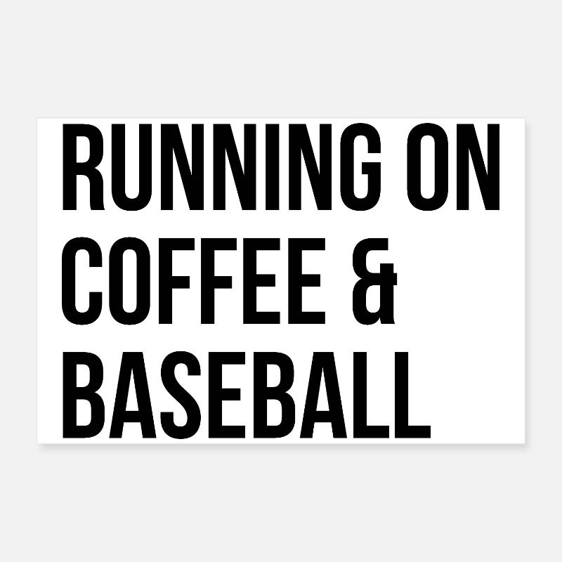 Baseball Baseball Baseball Poster 60 x 40 cm