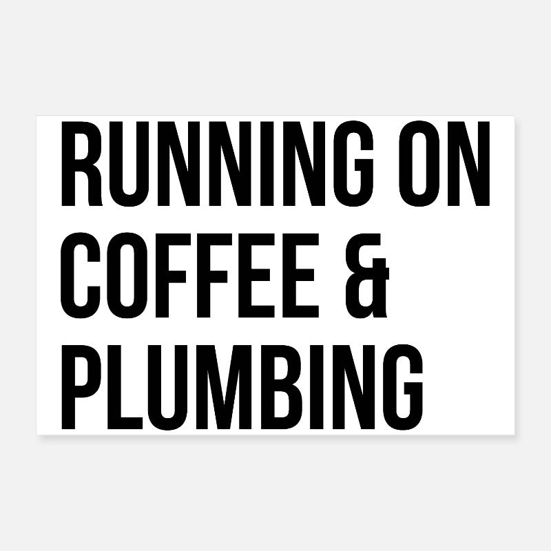 Plumber Poster 24" x 16" (60x40 cm)