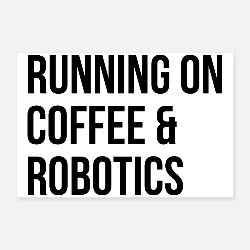 Robotertechnik Poster 60x40 cm