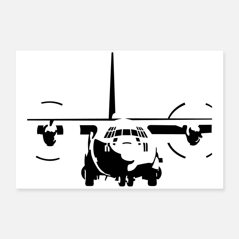 C-130 Hercules Poster 60 x 40 cm