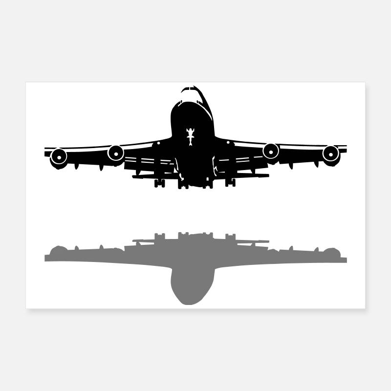 747 Poster 60x40 cm