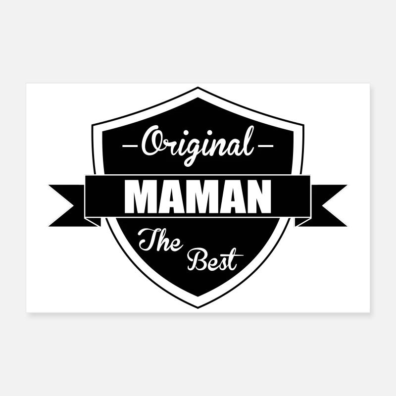 Die beste Mutter - Muttertag Poster 60x40 cm