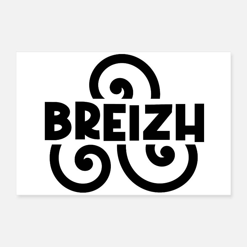 Breizh Poster 60 x 40 cm