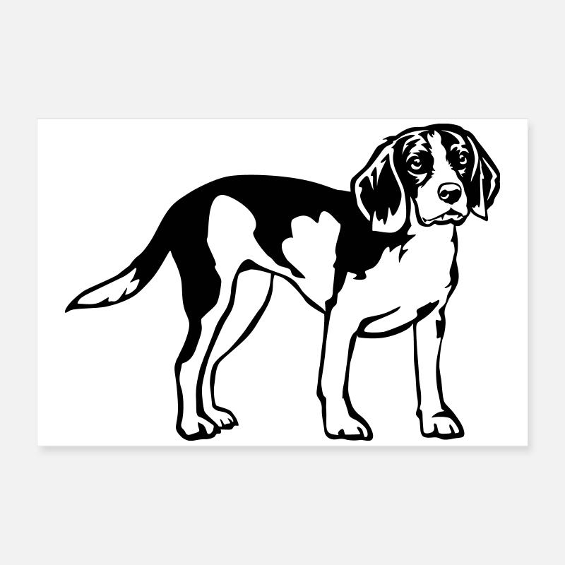 Beagle Poster 60 x 40 cm