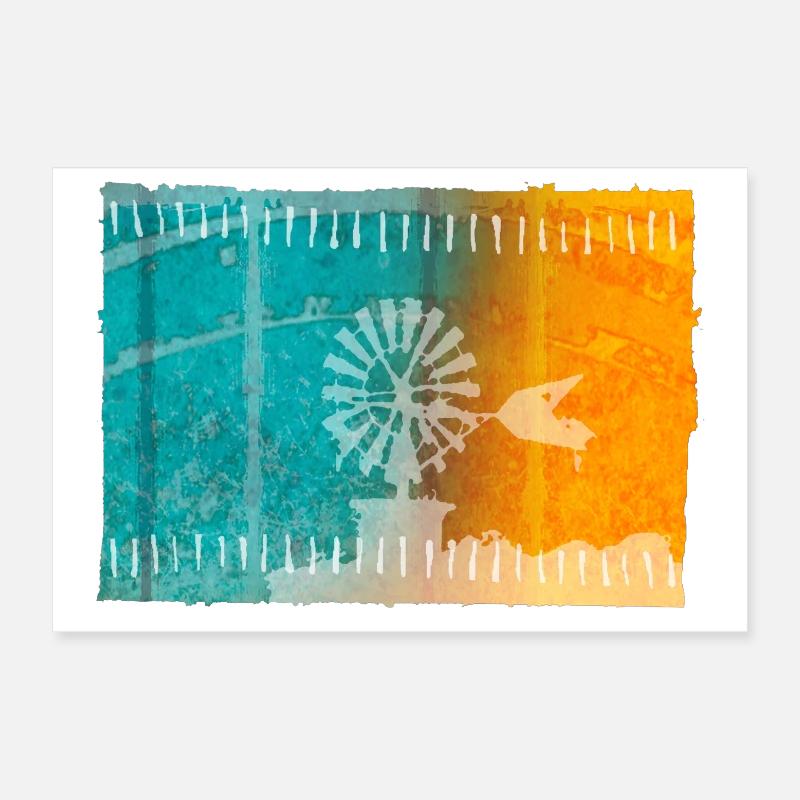 Îles Baléares Poster 60 x 40 cm