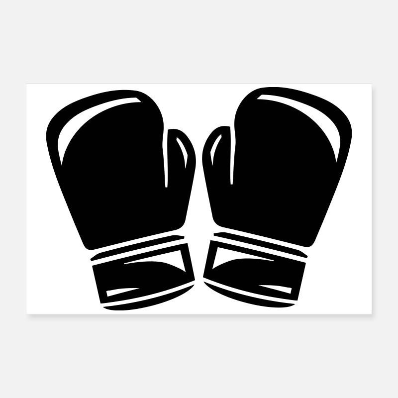 boxe Poster 60 x 40 cm