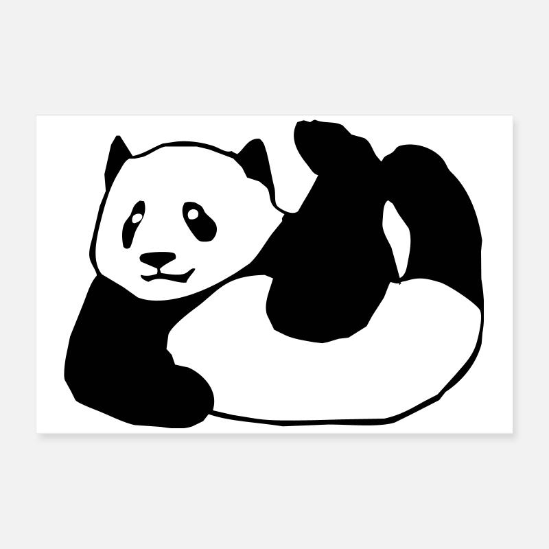 Panda, bear, animal Poster 24" x 16" (60x40 cm)
