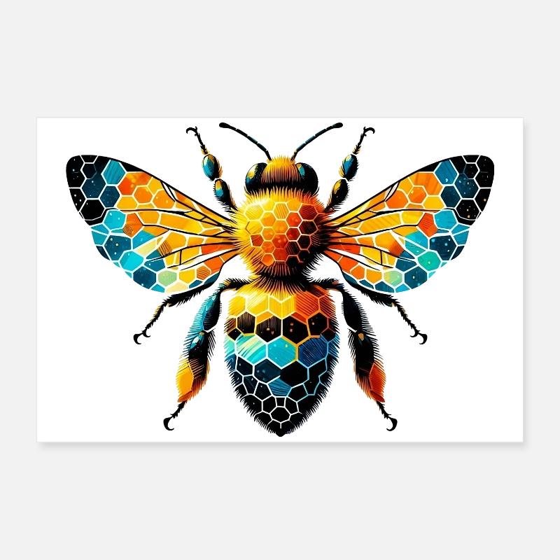 Abeille Poster 60 x 40 cm