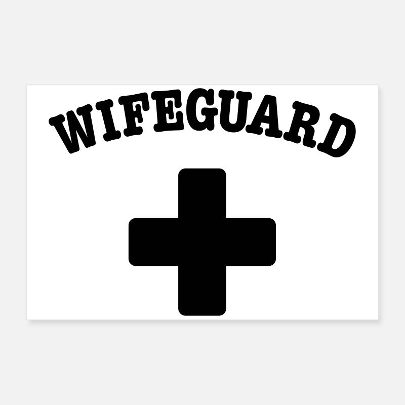 wife guard Poster 24" x 16" (60x40 cm)