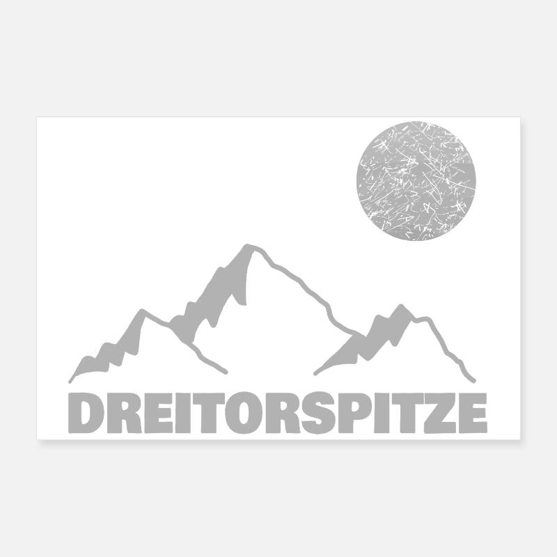 Dreitorspitz Poster 60x40 cm
