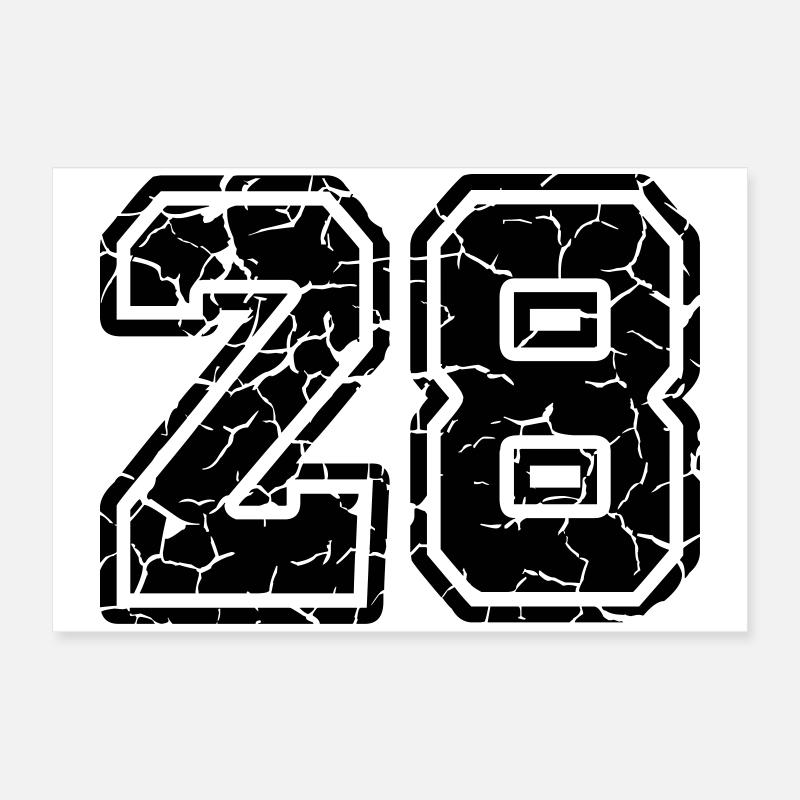 28 Poster 60x40 cm