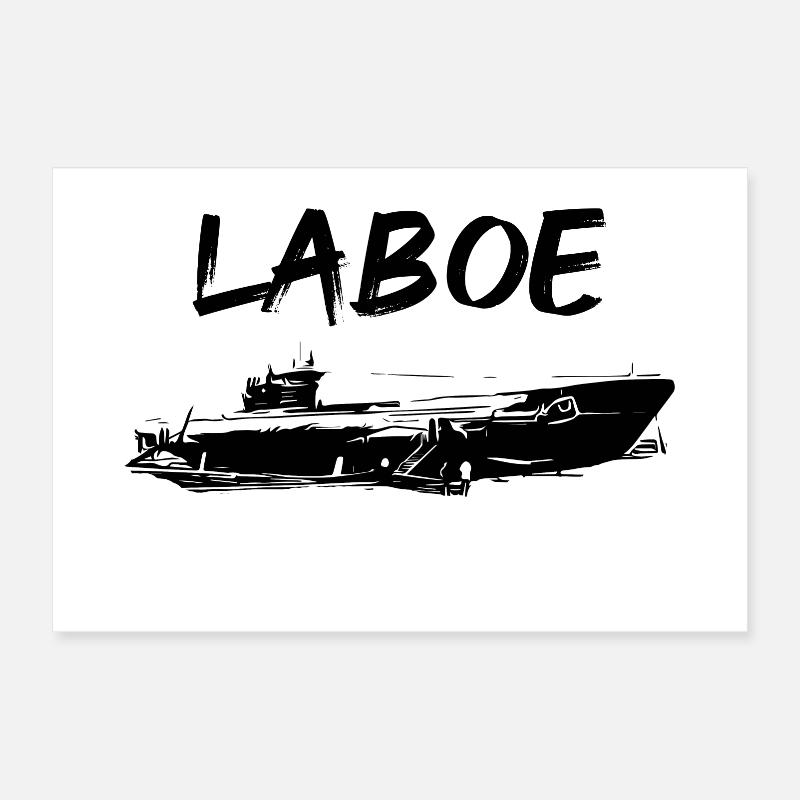 U-Boot Laboe Poster 60x40 cm