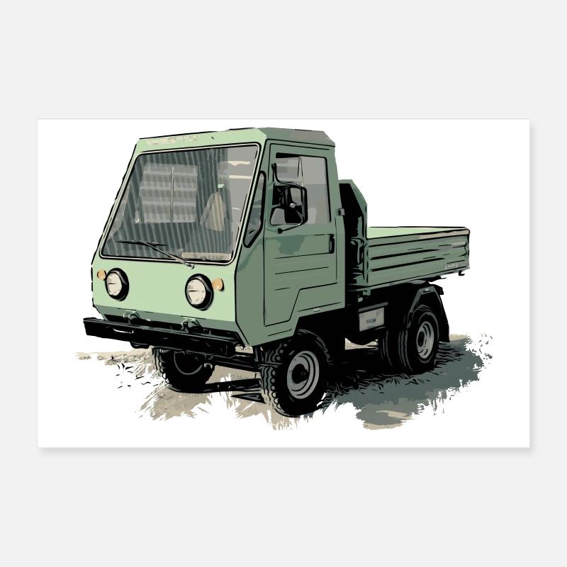 MULTICAR Poster 60x40 cm