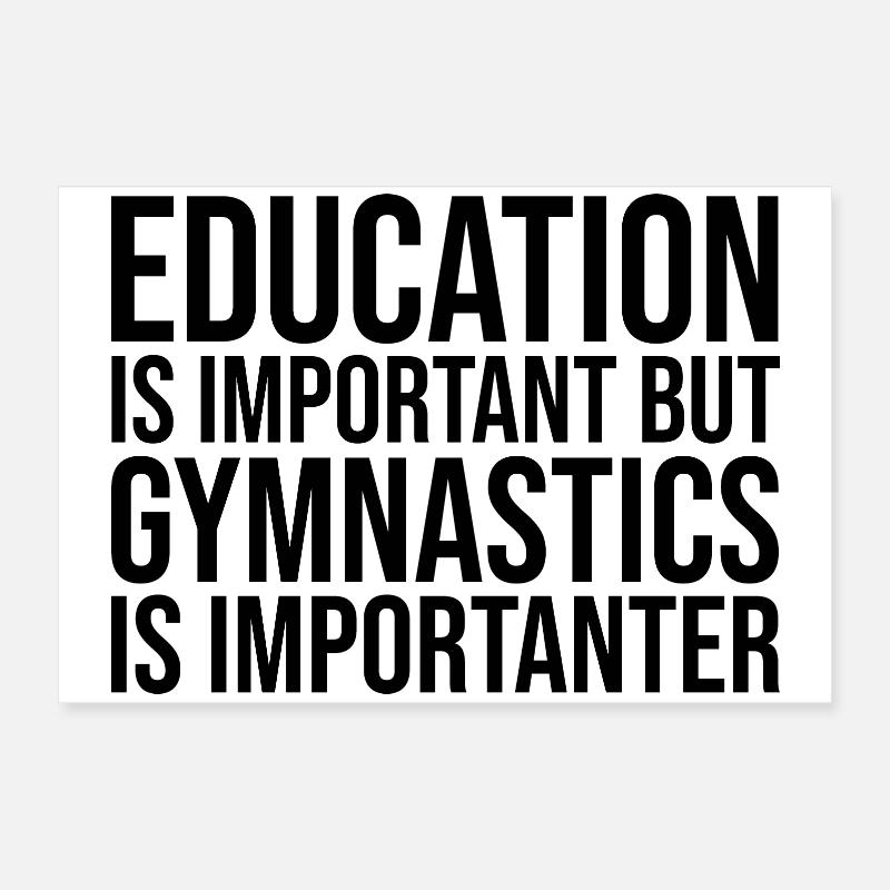 Gymnastics Poster 24" x 16" (60x40 cm)