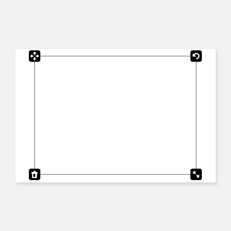 Champ Motif Poster 60 x 40 cm
