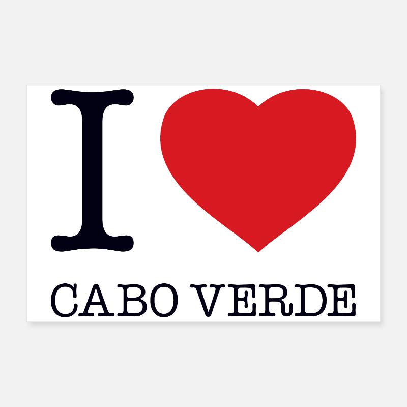 J’adore le Cap-Vert Poster 60 x 40 cm