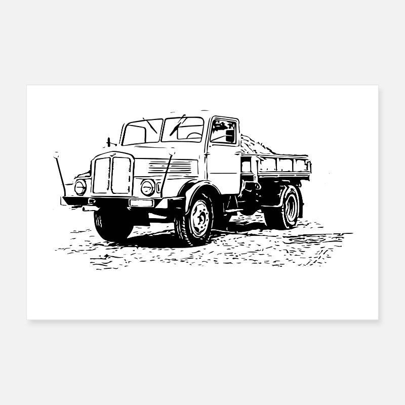 Benne BASCULANTE IFA H3 Poster 60 x 40 cm