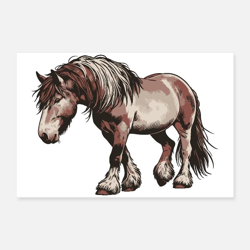 Trot Your Own Path Poster 60x40 cm