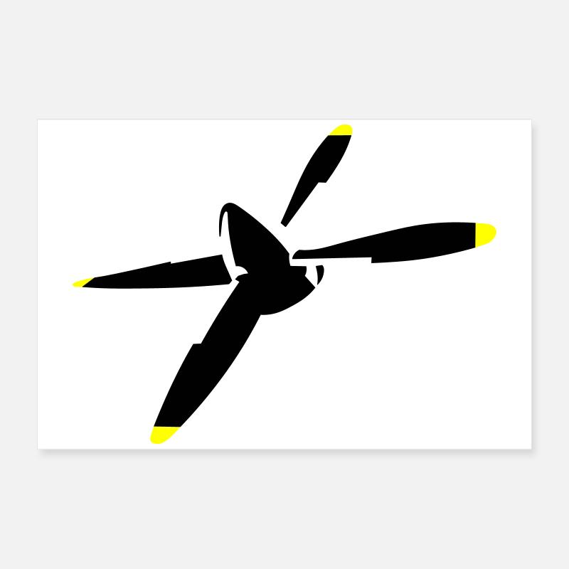 Propeller Poster 60x40 cm