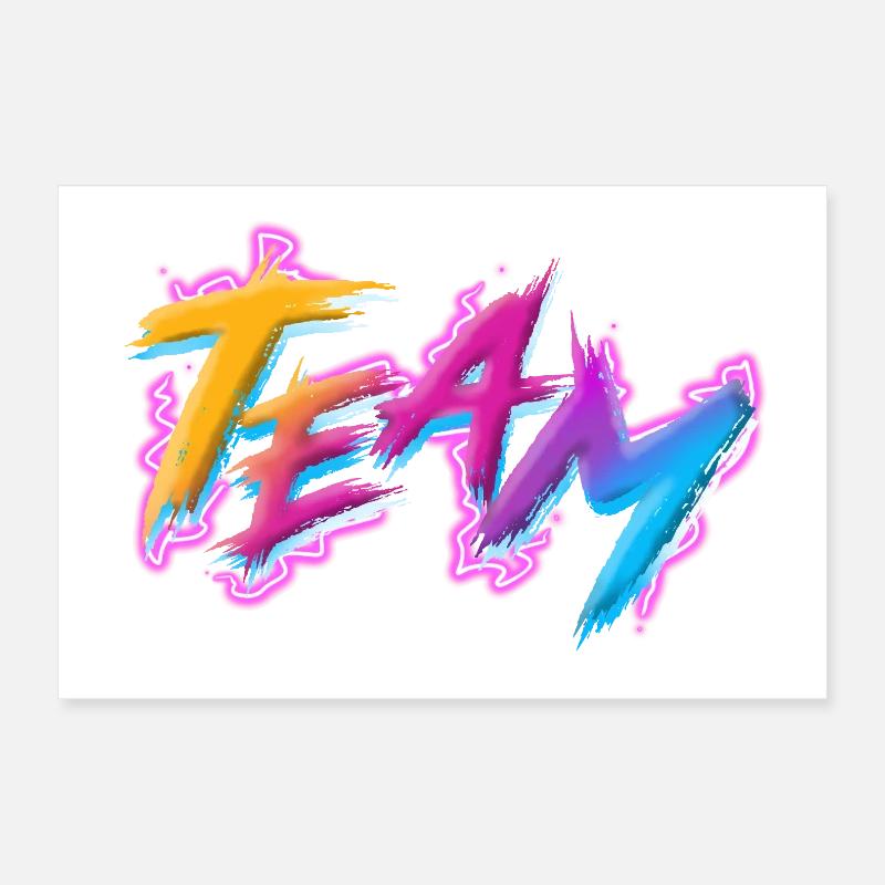 Team Poster 60x40 cm